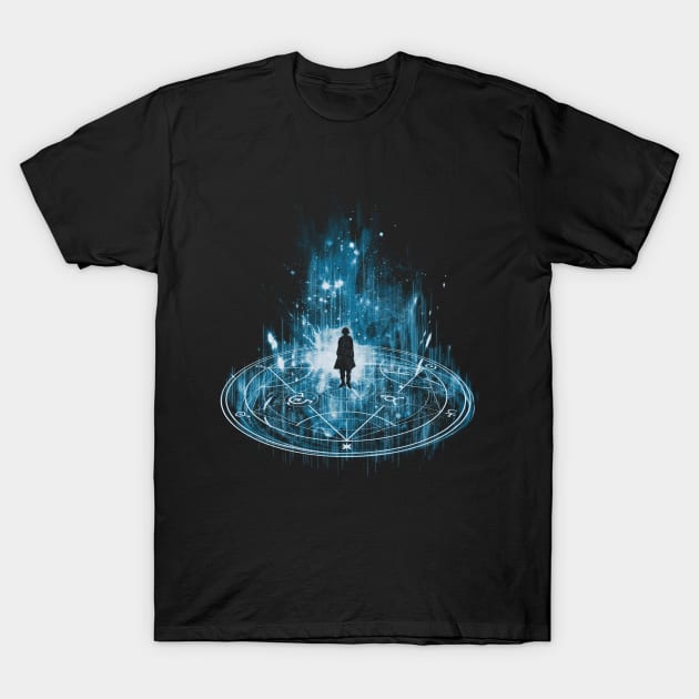 transmutation-blue T-Shirt by kharmazero